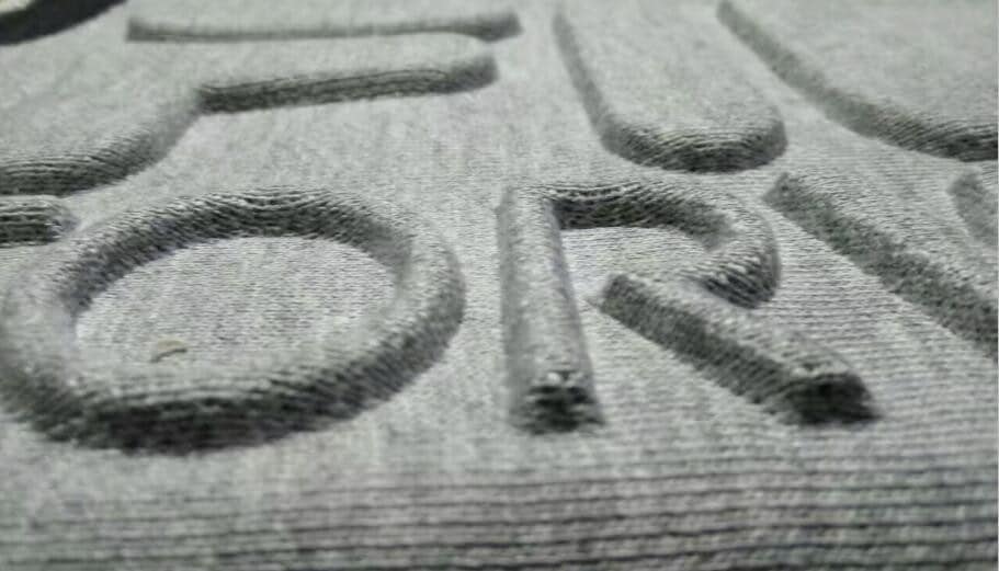 embossage textile